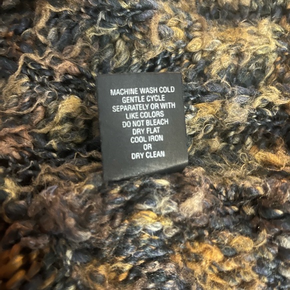 Silvia Novelli NOBA Earthy Wool blend Knit Cardigan Made in Italy size M - Picture 6 of 7